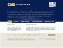 Tablet Screenshot of concordmerchant.com
